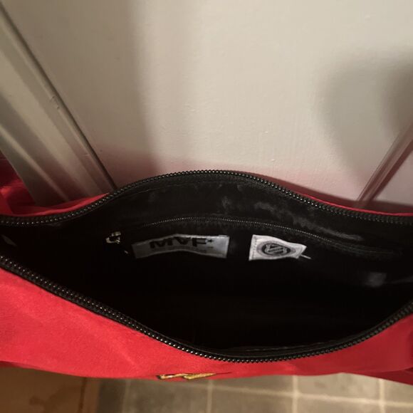 MVF Most Valuable Fan By Littlearth NHL Chicago Blackhawks Purse Handbag Red - Picture 2 of 13